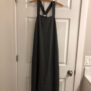 Charcoal grey Filippa K silk dress